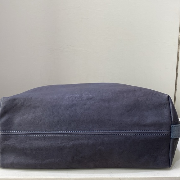 JOHNNY WAS “Vanessa” Blue (Altomare) Italian Leather Tote (NWT’s) - Picture 11 of 16